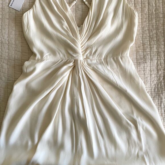 NWT Reformation Bray Dress, Ivory Wedding Dress, Formal Gown, Size 10 - Picture 5 of 9